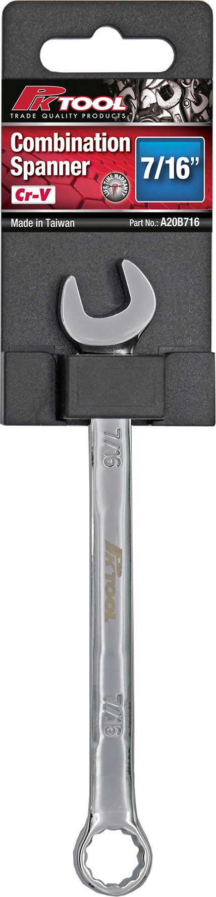 7/16" Combination Spanner - PKTool