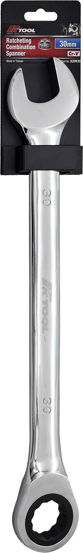 6-32mm Ratcheting Combination Spanner - PKTool 30mm