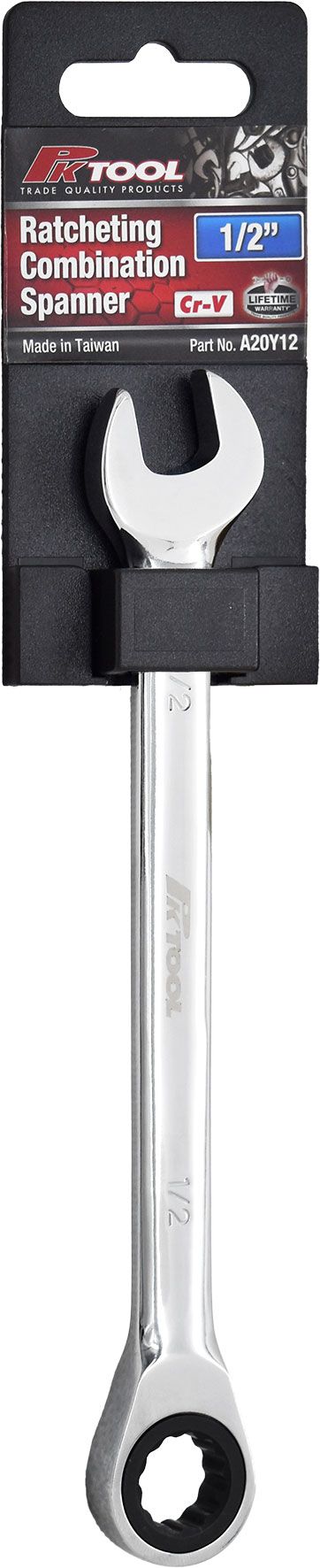 1/2" Ratcheting Combination Spanner - PKTool