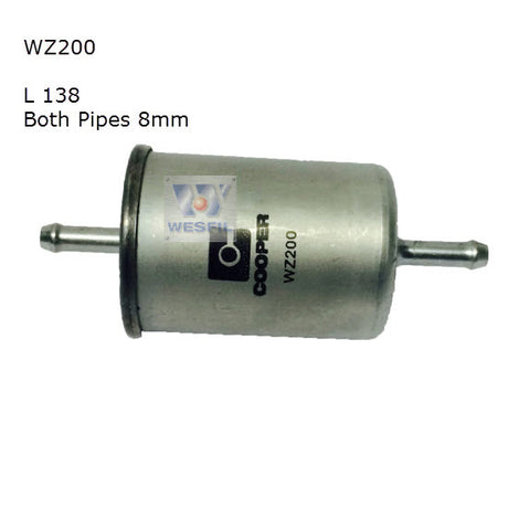 EFI Fuel Filter Z200 Fits Ford WZ200 - Wesfil