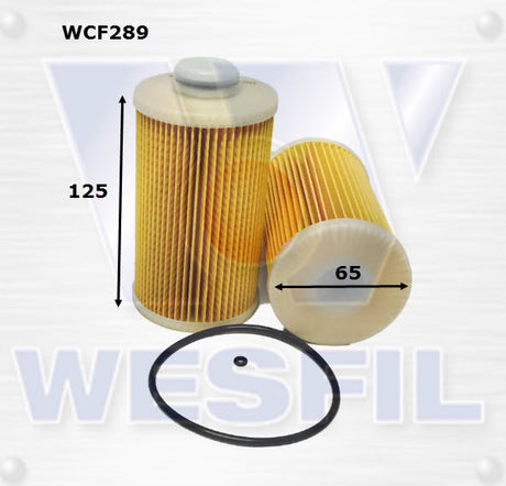 Diesel Fuel Filter R2755P Fits Honda WCF289 - Wesfil