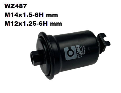 EFI Fuel Filter Z487 Fits Mitsubishi WZ487 - Wesfil