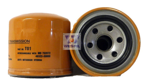 Auto Trans. Oil Filter Z637/Z700 TO1 - Wesfil