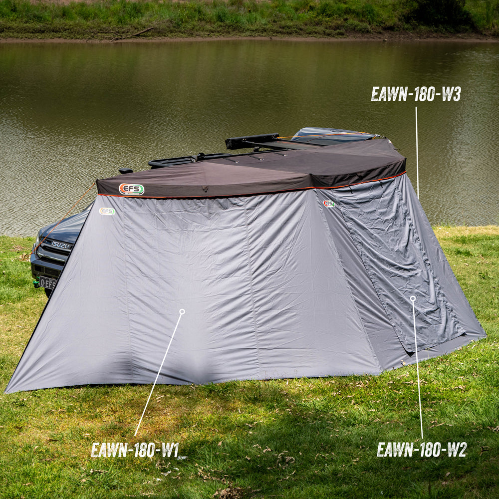 YA’MATE 180° FREESTANDING AWNING EAWN - 180 - EFS - EFS