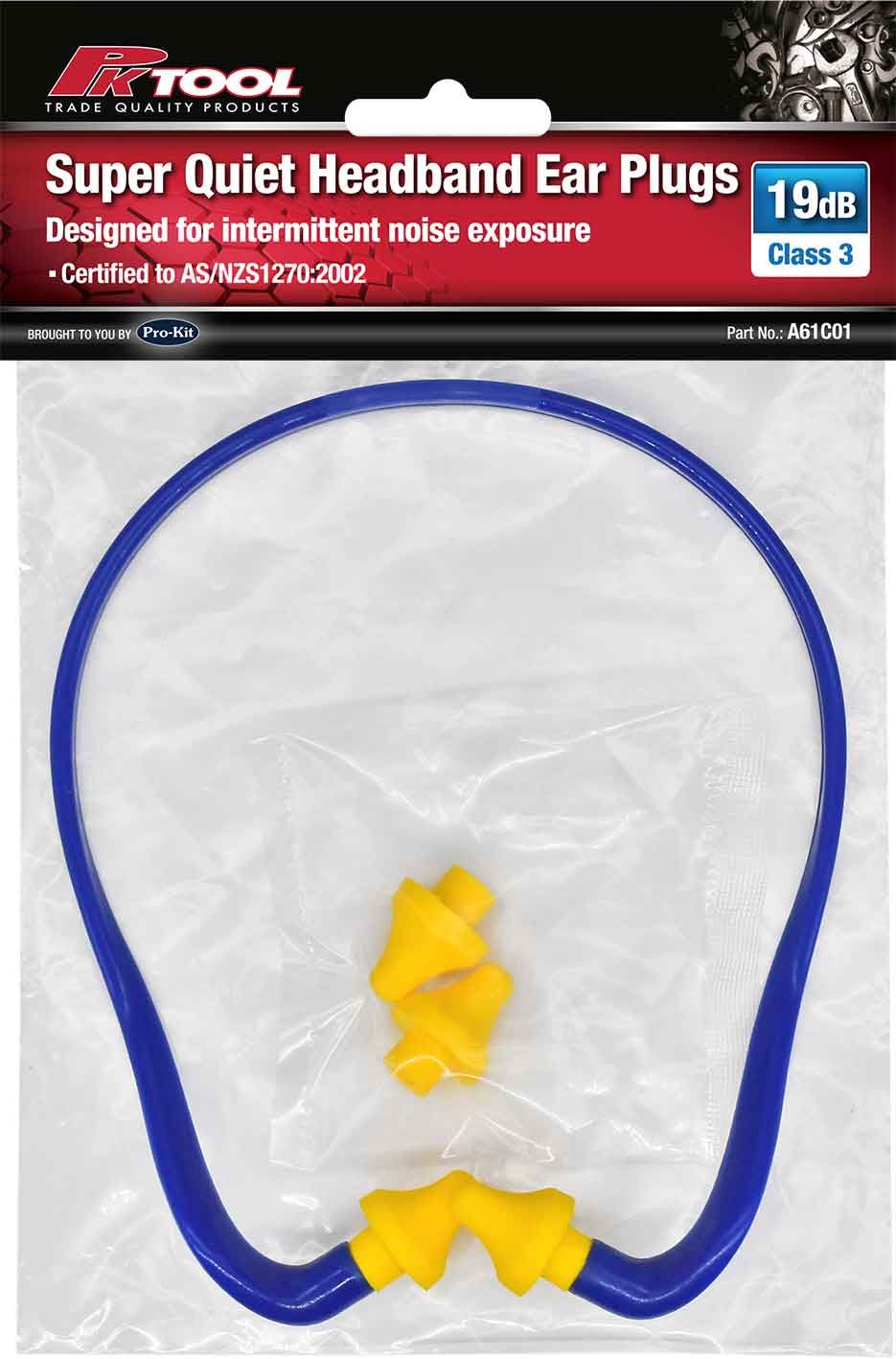 Super Quiet Headband Ear Plugs Class 3 Protection, 19DB - PKTool