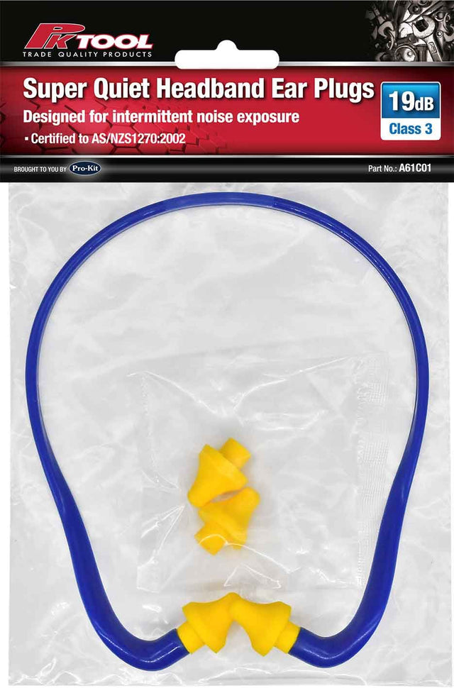 Super Quiet Headband Ear Plugs Class 3 Protection, 19DB - PKTool