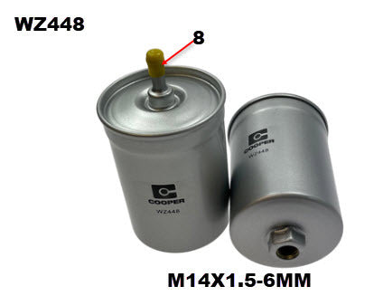EFI Fuel Filter Z448 Fits Mercedes WZ448 - Wesfil