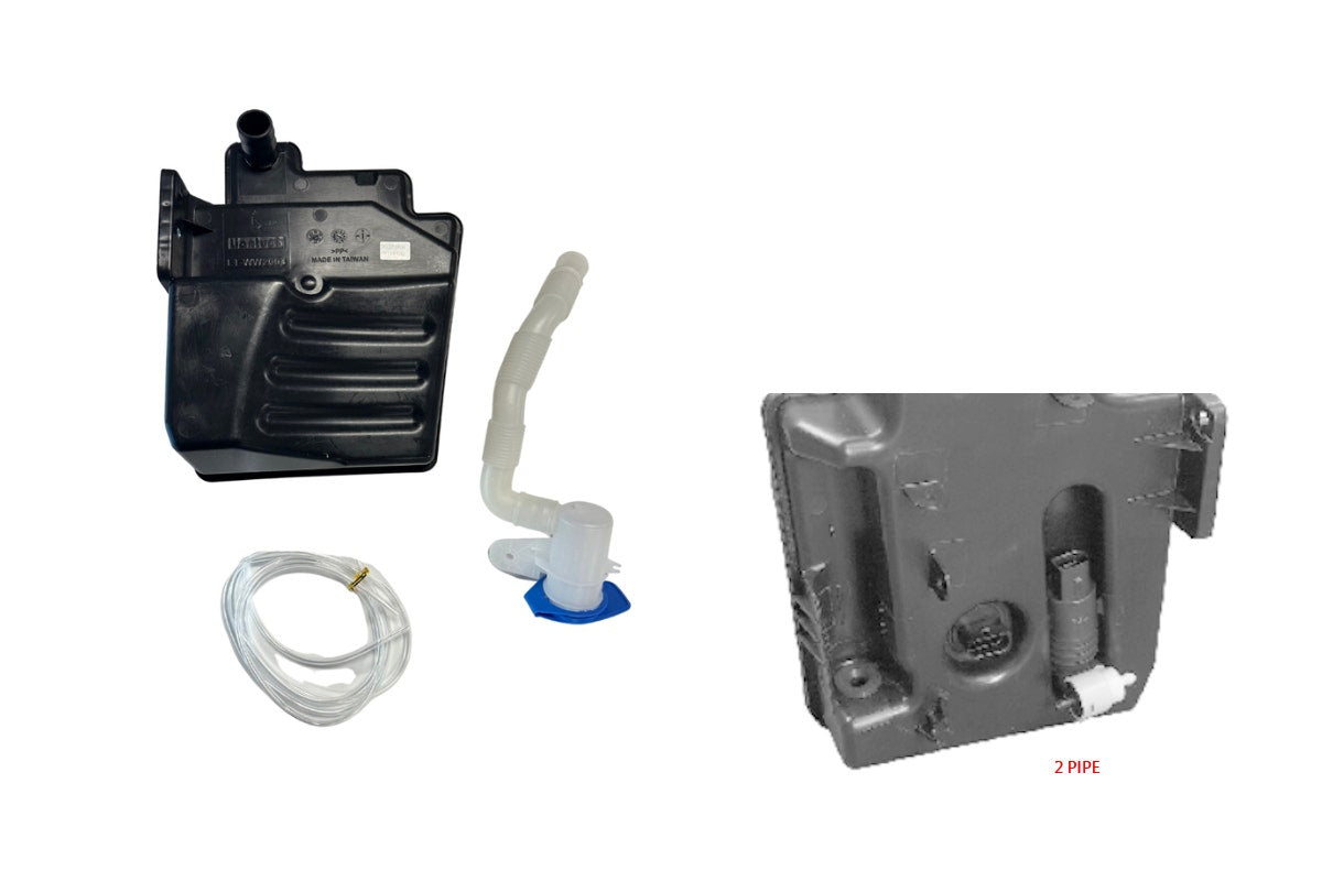 Washer Bottle with Neck Cap & 1 Motor (2 Outlet Pipe) Audi A3 8P 2004 - 2013 ADA3-BOT-02N - Sterling