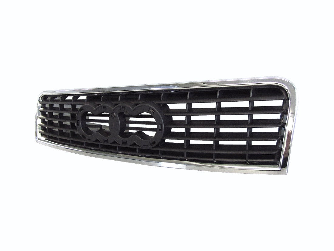 Front Grille (Black Finish) Audi A4 B6 2001 - 2005 ADA4 - GRI - 20F - Sterling Parts - Grilles & Bumper Parts - Sterling Parts