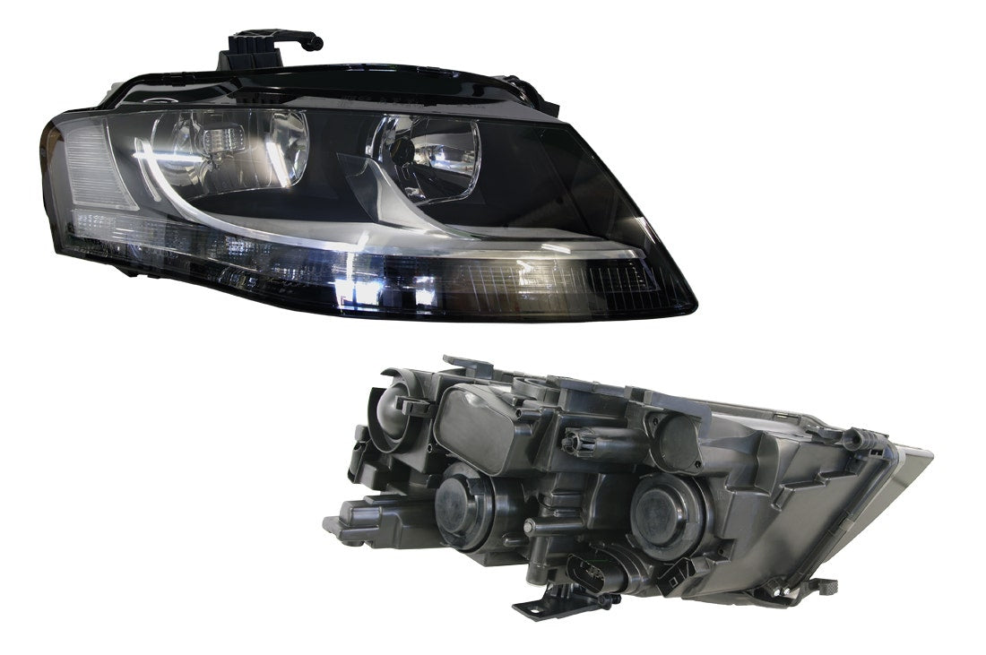 Headlight (Halogen Type, RHS) Audi A4 B8 2008 - 2012 ADA4 - HEL - 19R - Sterling Parts - Headlight Assemblies - Sterling Parts