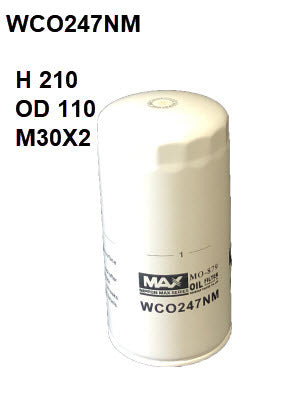 Oil Filter Z879 Fits IVECO WCO247NM - Wesfil