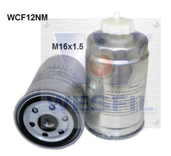 Diesel Fuel Filter Z974 Fits Dodge/Fiat WCF12NM - Wesfil