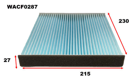 Cabin Filter Fits Lexus WACF0287 - Wesfil