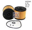 Diesel Fuel Filter R2759P Fits Hino WCF265 - Wesfil