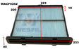 Cabin Filter RCA411P Fits Subaru WACF0262 - Wesfil
