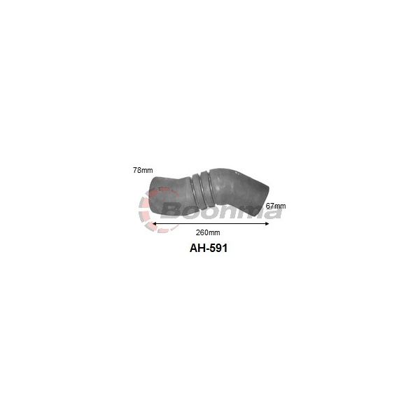 Air Hose fits Toyota Celica ST162 3SGE 85-89 – AH-591 – Boonma | Universal Auto Spares