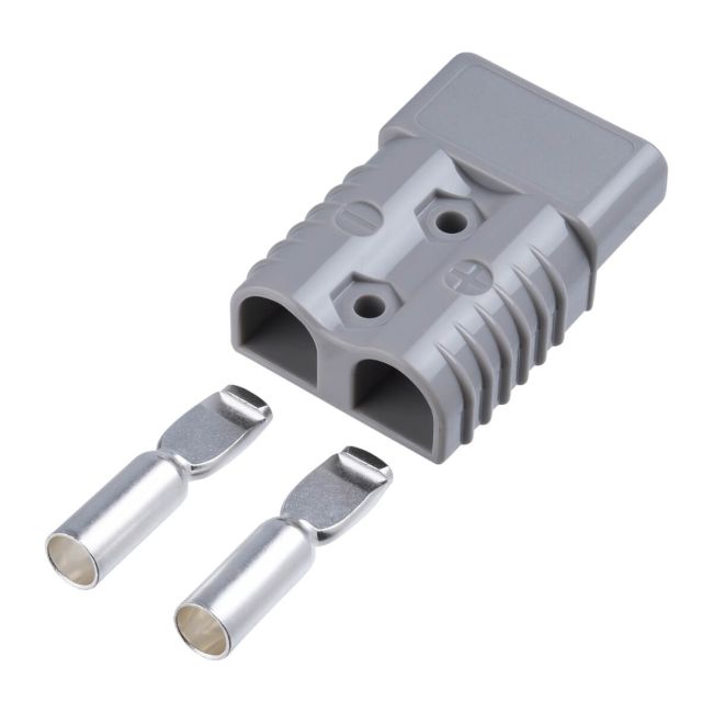 12V Anderson Style Plug 50 Pack 50Amp Grey AP50BULK50 - VoltFlow