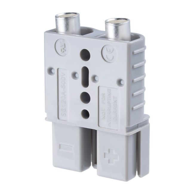 12V Anderson Style Plug 50 Pack 50Amp Grey AP50BULK50 - VoltFlow