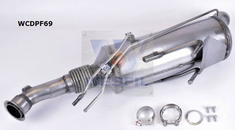 Diesel Particulate Filter (DPF) RPF293 Fits VW WCDPF69 - Wesfil