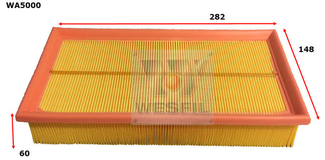 Air Filter A1565 Fits BMW WA5000 - Wesfil