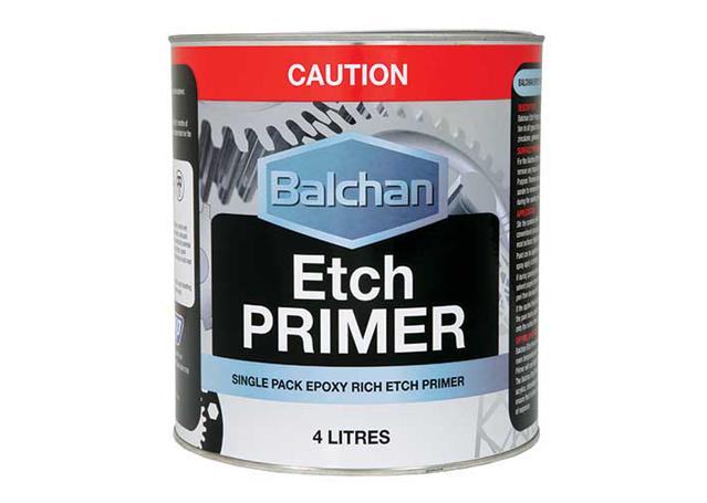 Grey ETCH Primer Epoxy 400g, 1Ltr, 4ltr - Balchan 4 Litre