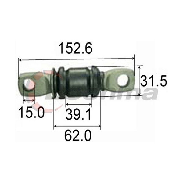 Front Control Arm Bush fits Toyota Camry ACV/MCV36 – BB-7151 – Boonma | Universal Auto Spares