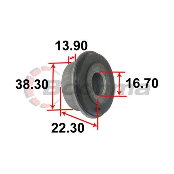 Trailing Arm Bush Rear fits Toyota Rav4 ACA33-38/GSA33-Rear – BB-7165 – Boonma | Universal Auto Spares