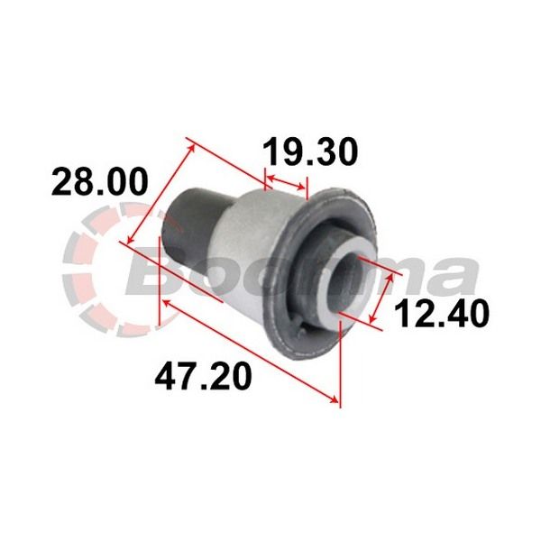 Front Control Arm Bush fits Nissan Cube/Micra/Tiida -Up S – BB-7352 – Boonma | Universal Auto Spares