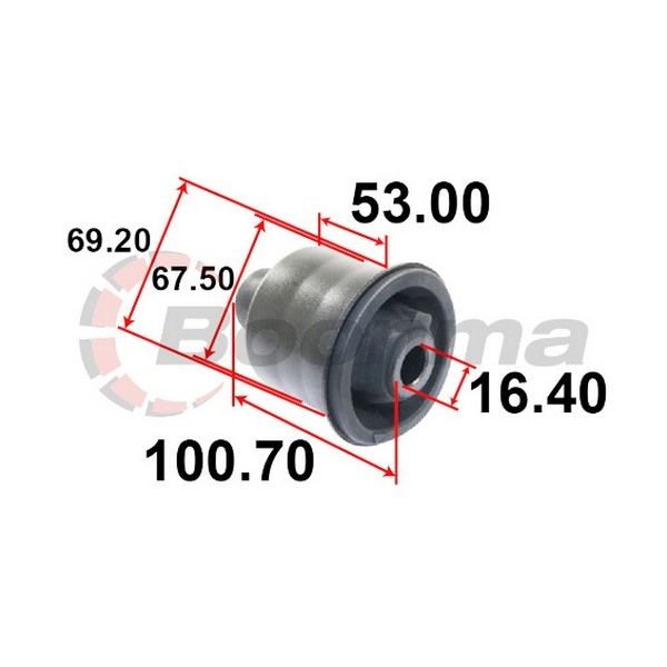 Front Diff Mount Bush fits Jeep Commander XH/Grand Cherokee WK 06-10 – BB-7378 – Boonma | Universal Auto Spares