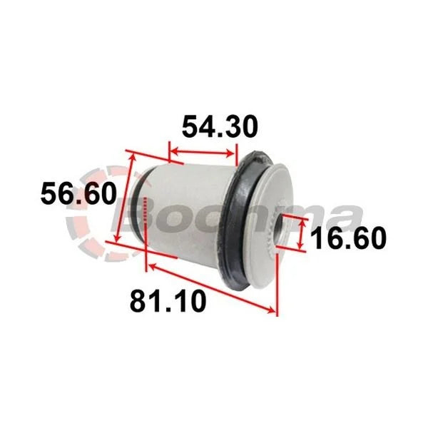 Front Control Arm Bush fits Toyota Hilux GGN/KUN/TGN – BB-7409 – Boonma | Universal Auto Spares