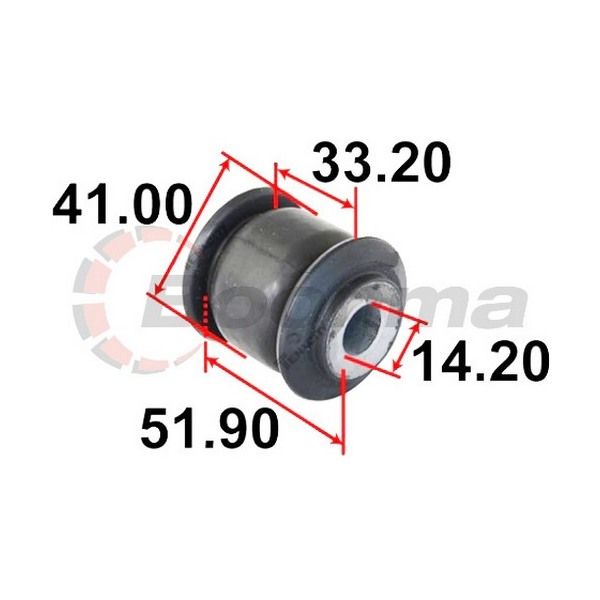 Front Control Arm Bush fits Honda HRV RU5 1.8L 4Cyl 15-on – BB-7465 – Boonma | Universal Auto Spares
