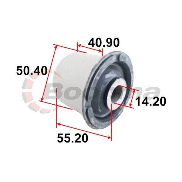 Front Control Arm Bush fits Nissan Patrol Y62 5.6L V8 13-on – BB-7487 – Boonma | Universal Auto Spares