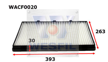 Cabin Filter Fits Rover WACF0020 - Wesfil