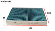 Cabin Filter Fits Peugeot WACF0285 - Wesfil