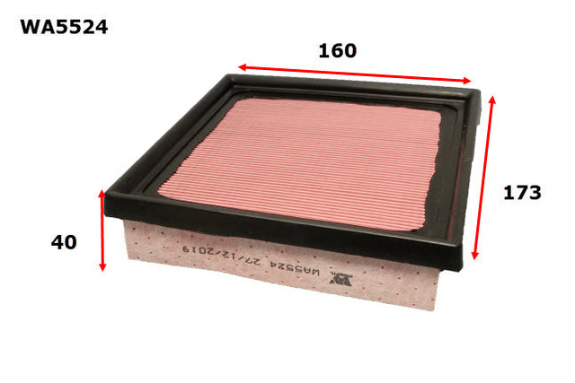 Air Filter A2054 Fits Lexus/Toyota WA5524 - Wesfil