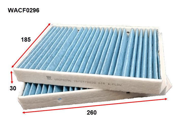 Cabin Filter Fits Mercedes WACF0296 - Wesfil