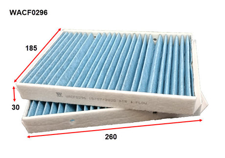 Cabin Filter Fits Mercedes WACF0296 - Wesfil