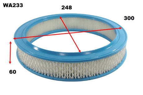 Air Filter A233/A276 Fits Ford WA233 - Wesfil