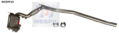 Diesel Particulate Filter (DPF) RPF216 Fits Audi WCDPF15 - Wesfil