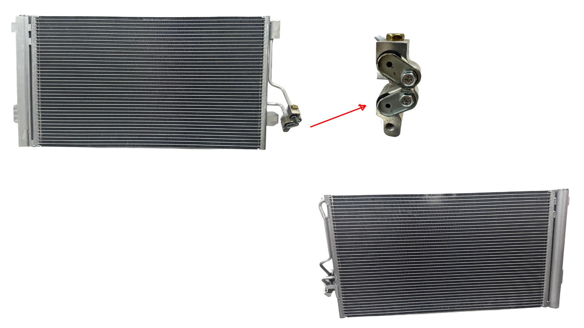 Condenser (Type 2) Mercedes-Benz Vito W639 Air Conditioner 2004 - 2016 BZVT-COD-007 - Sterling