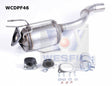 Diesel Particulate Filter (DPF) RPF258 Fits Audi/VW WCDPF46 - Wesfil
