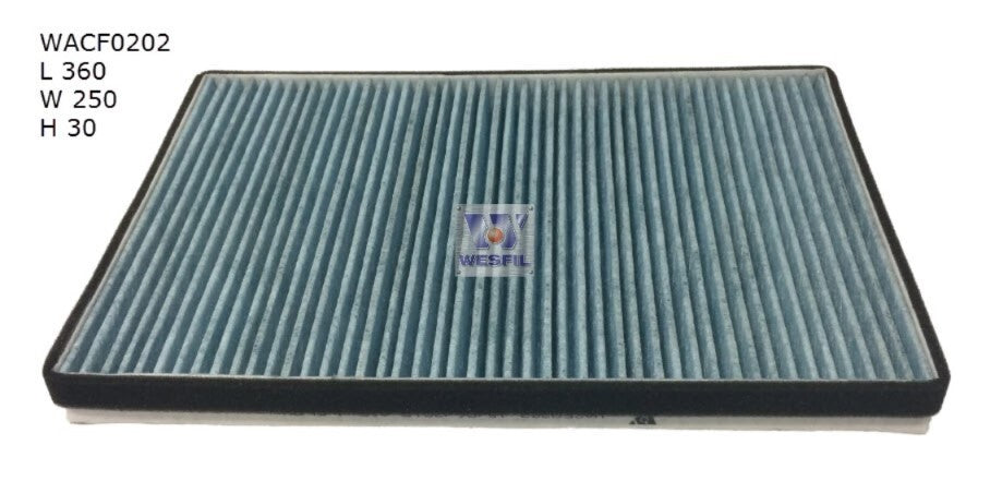 Cabin Filter RCA301C Fits Mercedes WACF0202 - Wesfil