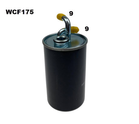 Diesel Fuel Filter Z966 Fits Chrysler/Dodge/Jeep WCF175 - Wesfil