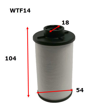 Transmission Oil Filter Fits BMW WTF14 - Wesfil