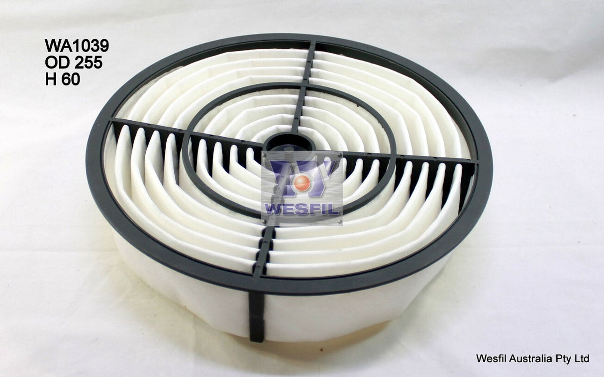 Air Filter A1733 Fits Toyota WA1039 - Wesfil