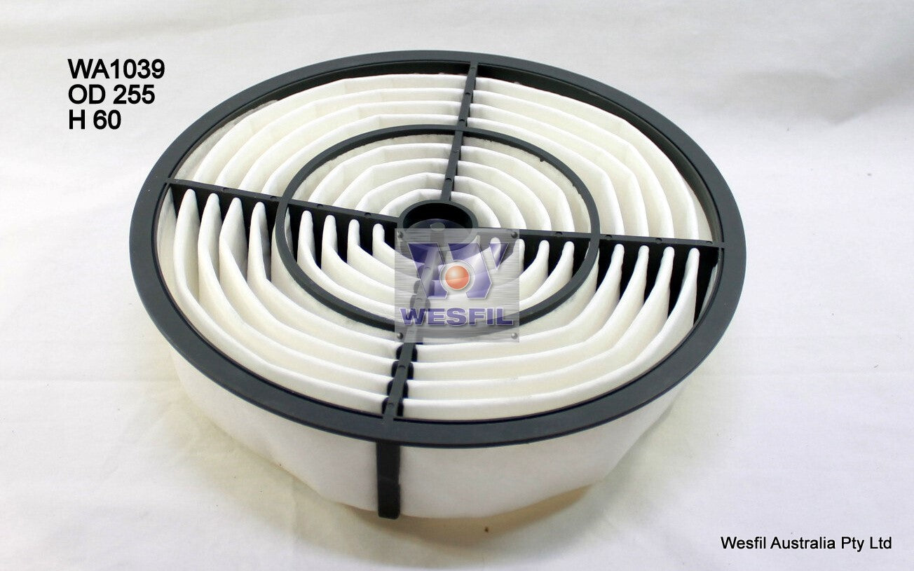 Air Filter A1733 Fits Toyota WA1039 - Wesfil