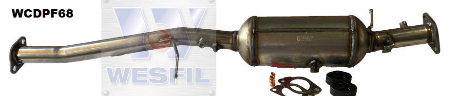 Diesel Particulate Filter (DPF) RPF290 Fits Ford/Mazda WCDPF68 - Wesfil