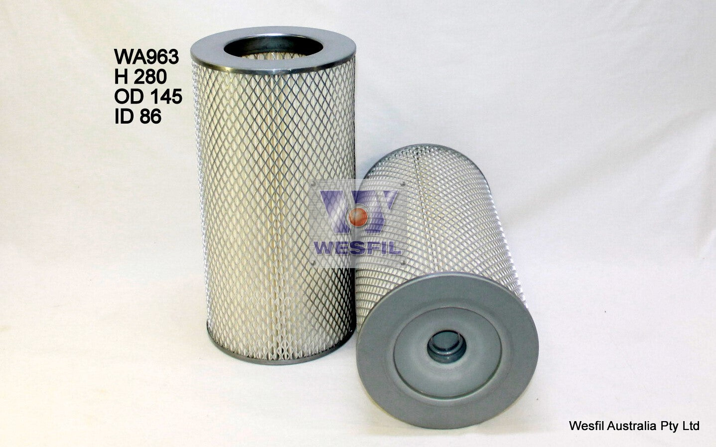 Air Filter Fits Toyota WA963 - Wesfil