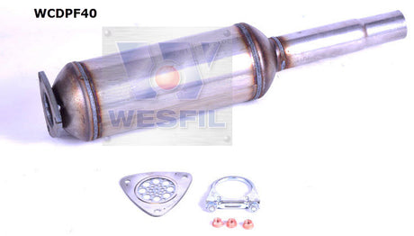 Diesel Particulate Filter (DPF) RPF246 Fits Fiat WCDPF40 - Wesfil