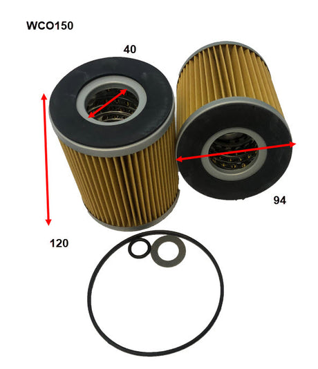 Oil Filter R2563P Fits Hino WCO150 - Wesfil